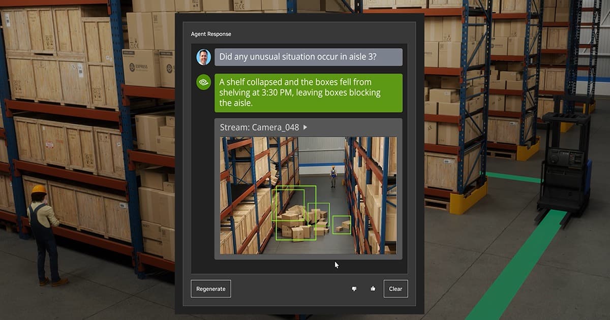 Vision AI Inventory Management for Warehouses